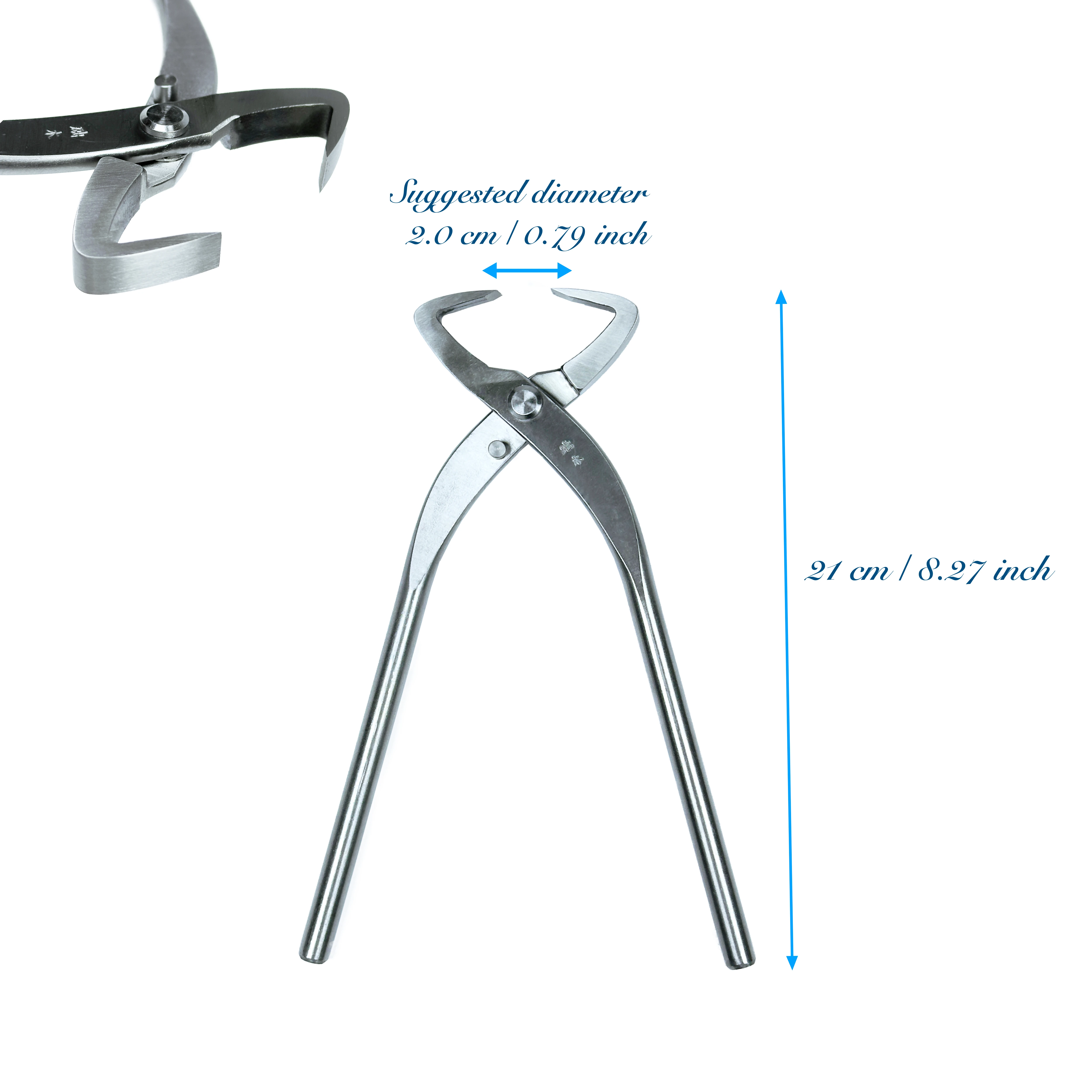 

Good Quality Grade Bonsai Tool Truck Splitter 210mm Stainless Steel Made