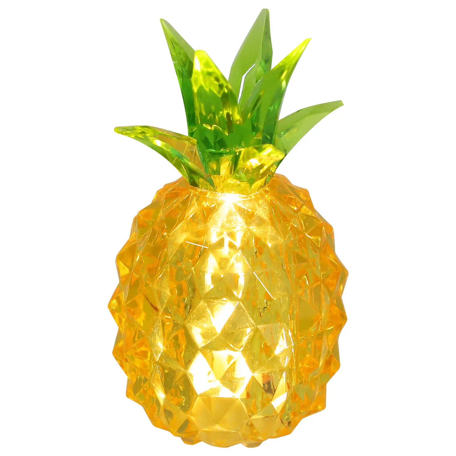 led-パイナップルランプ-アクリルナイトライト-デスクトップ装飾-屋内屋外用-パイナップル照明器具-電源付き-暖かい雰囲気の装飾