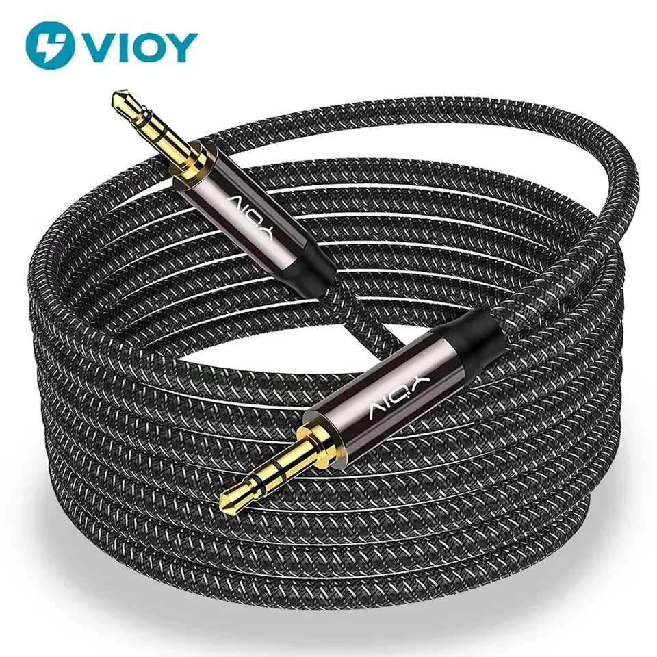  3.5mm Aux Cable Jack 3.5 TRS Male To Male Stereo Audio Cable for Headphone Phone iPad iPod Car Audio Speaker Etc 