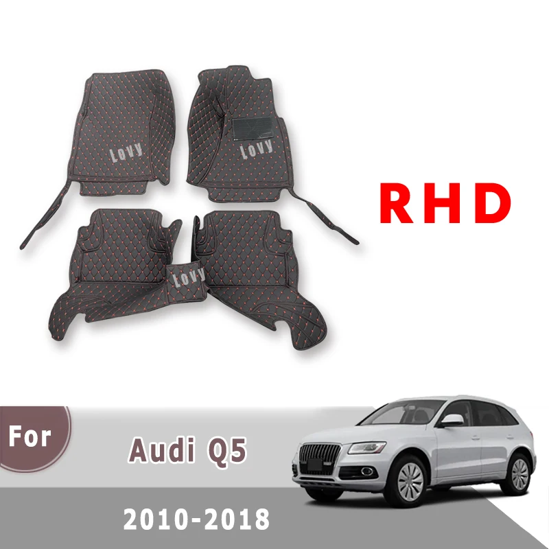 

Автомобильный коврик для Audi Q5 2010-2018 (правый руль), на заказ, для салона автомобиля