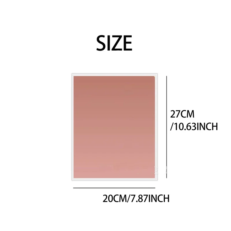 10pcs 3 colors a4 size Scratch Off Stickers rectangle Sticker Labels Handmade for Game Scratch Labels Stationer