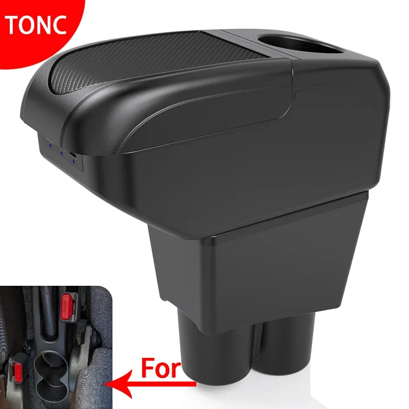 For Suzuki Alto armrest box accessories car armrest with usb charging strorage box car-styling center console Auto Accessories