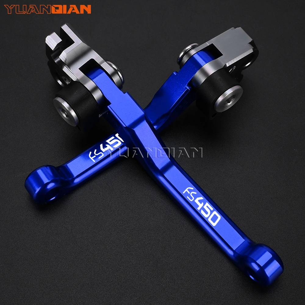 

For HUSQVARNA FS450 FS 450 2015 2016 2017 2018 Motorcycle Accessories CNC Alumiunm Pivot Brake Clutch Lever Dirt Pit Bike Handle