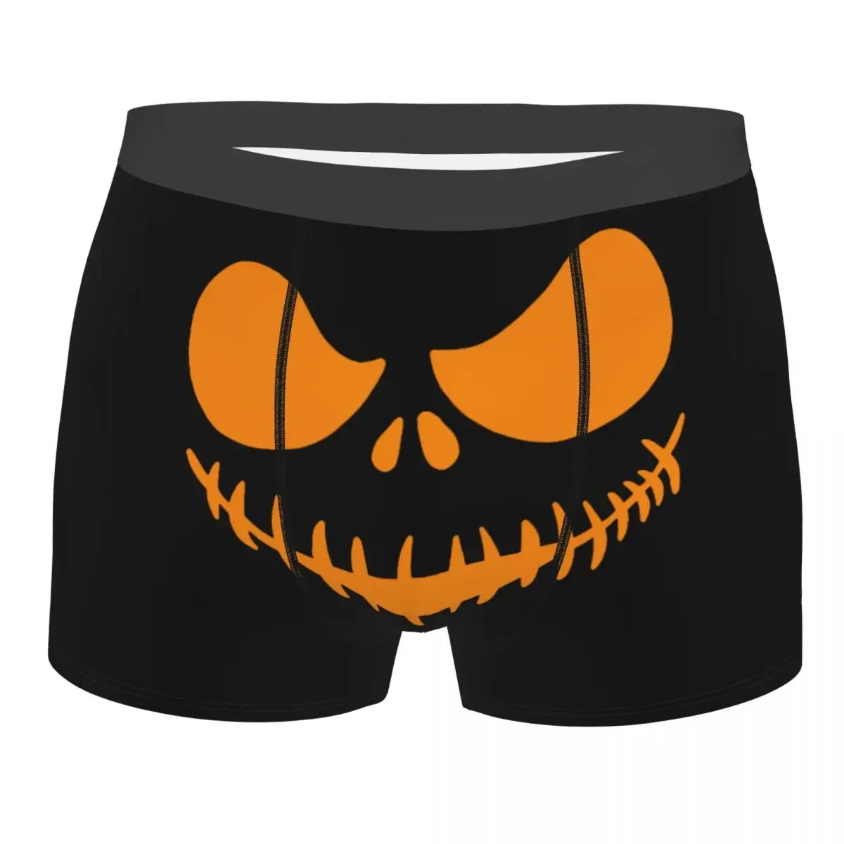 

Мужское нижнее белье Джек Skullington Smile, трусы стрейч из фильма Хэллоуин, шорты, трусы