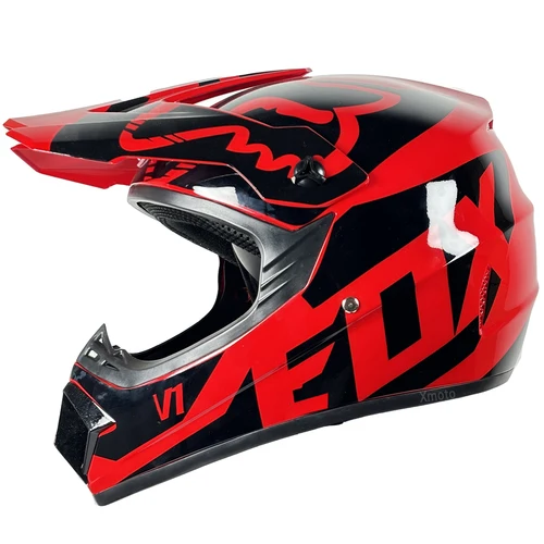 Imagen 2 del producto Casco De motocicleta profesional para Motocross todoterreno, casco protector para niños, casco todoterreno, gafas De regalo