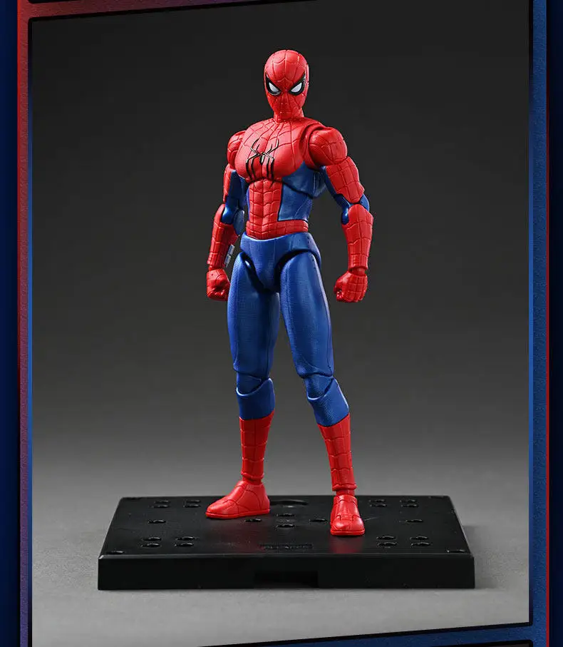 BLOKEES Marvel Spider-Man（Brand New Day）Sue Storm Jeff the Land Shark  Action Figure High Movable Joints Collectible Toys view 2