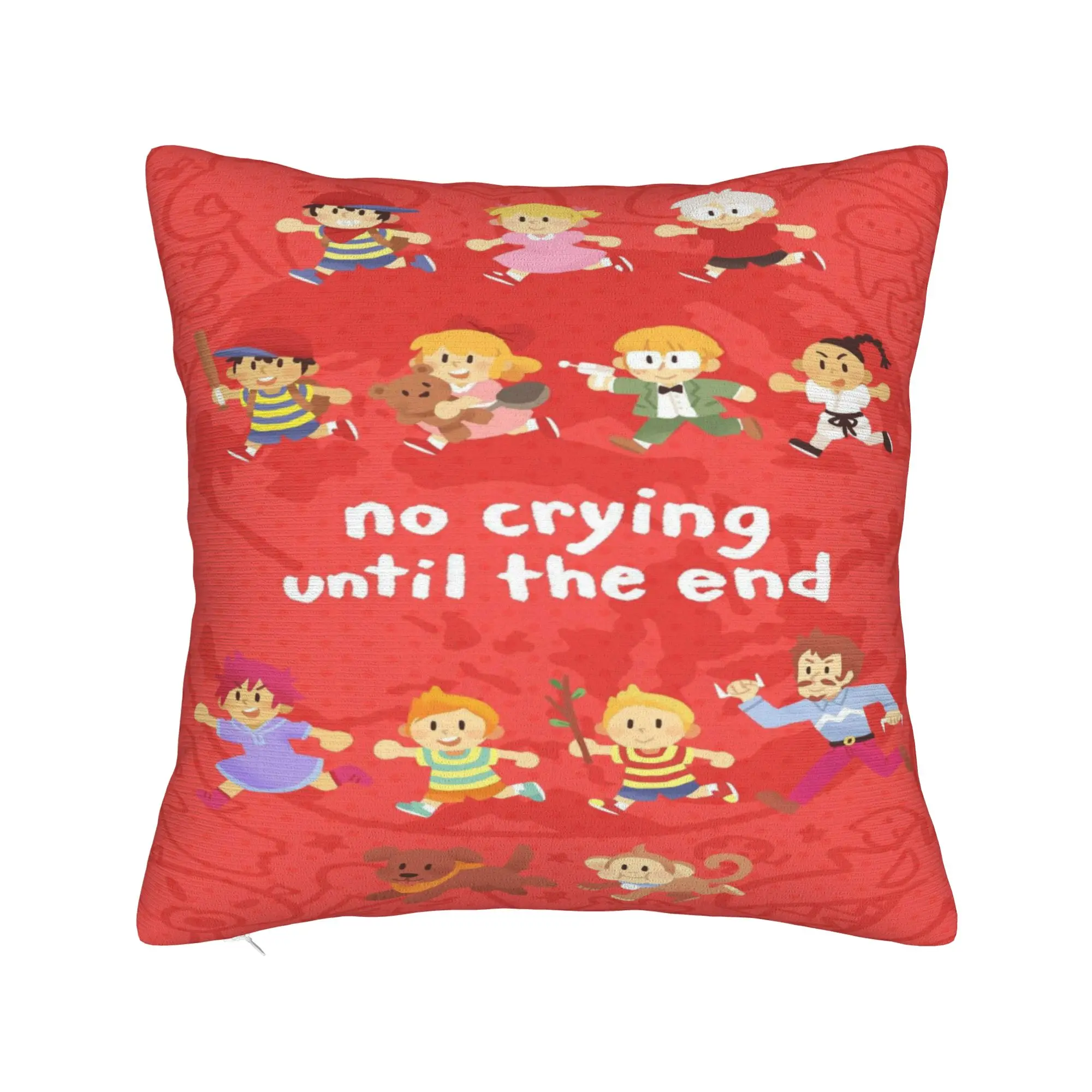 Home Decorations Earthbound Mega Sprite Sheet Pillowcases Stuff  Pillow Covers Zippered Multi Size