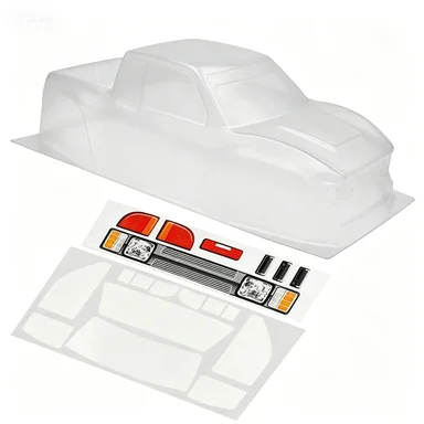 12.3inch 313mm Wheelbase Clear Pickup Body Shell Kit For 1/10 Rc Crawler Axial Scx10 Scx10 Ii 90046 Trax Trx4