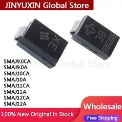 100Pcs SMAJ9.0CA SMAJ9.0A SMAJ10CA SMAJ10A SMAJ11CA SMAJ11A SMAJ12CA SMAJ12A Diode In Stock Wholesale