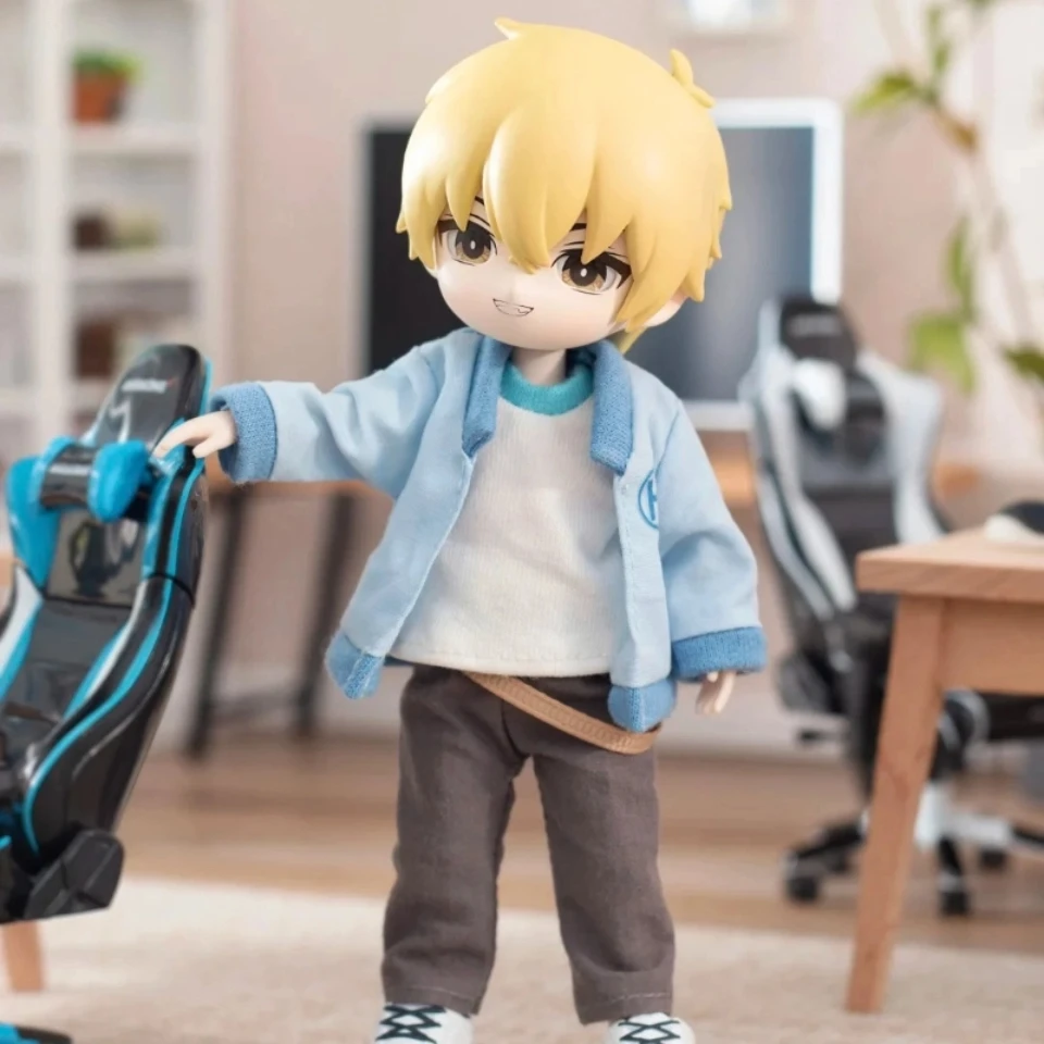 

Authentic Zhiwan Full-Time Master BJD Daily Movable Doll Blind Box DIY Doll Anime Merchandise Trendy Toy Ornament Gift for Boys