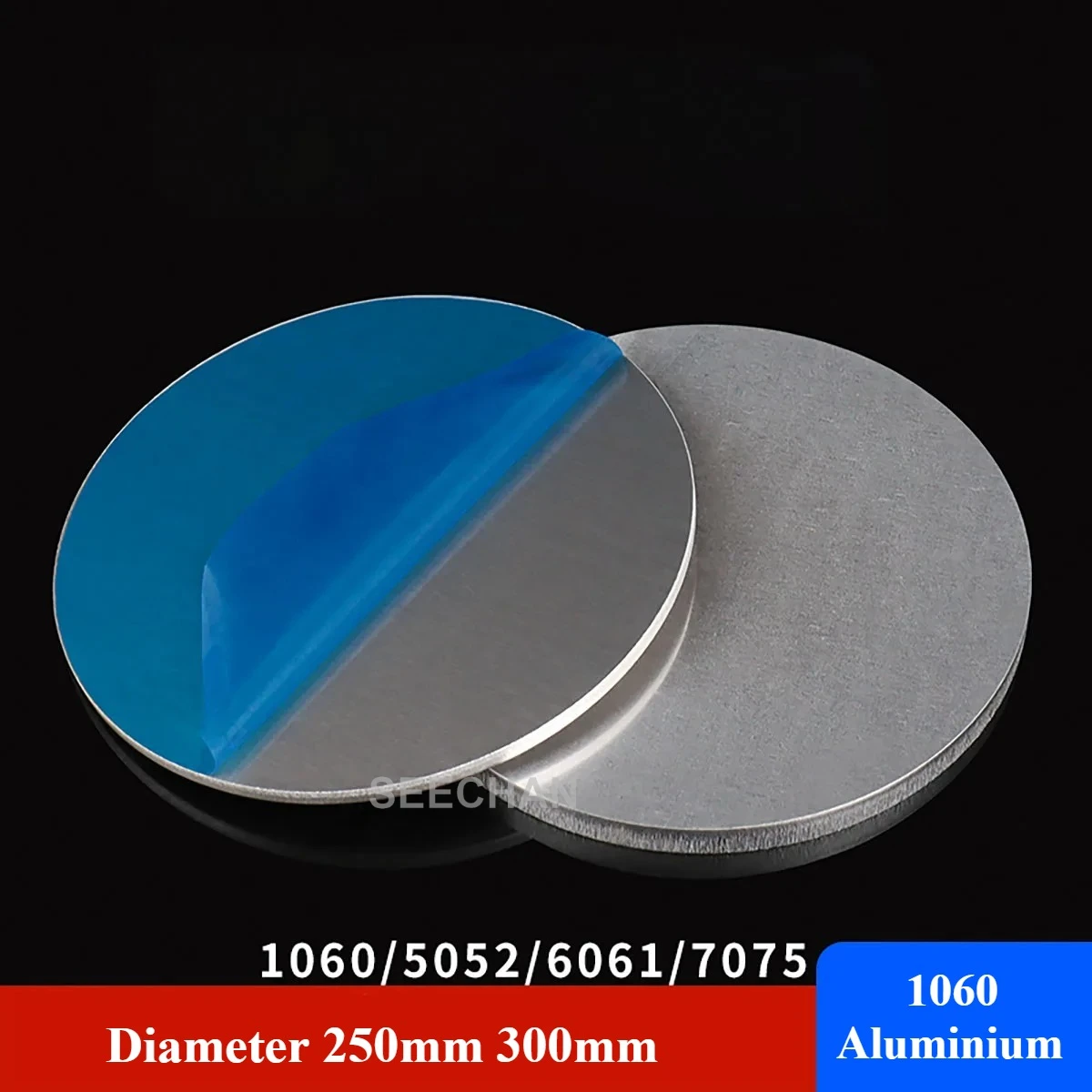 

1060 Metal Aluminum Disc Thickness 0.5~10mm Diameter 250mm 300mm DIY Metal Machine Cutting Frame Round Aluminum Plate