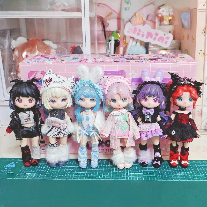 

Liroro V2.5 Binary Sweetheart Series Ob11 1/12 Bjd Blind Box Mystery Box Cute Action Anime Figure Toys