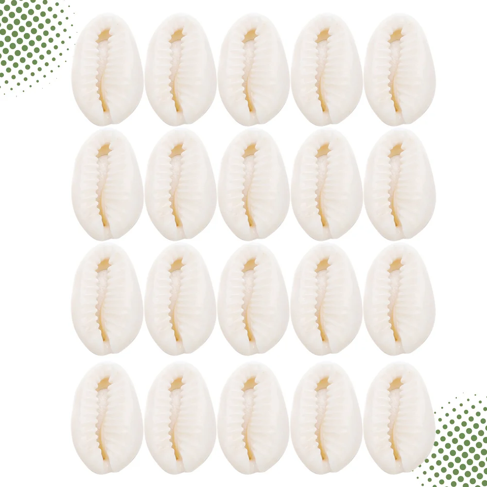 

40Pcs Irregular Shell Pendant Charms 22mm Creative Conch Charms for Necklace Bracelet Earring DIY Jewelry Making Accessories