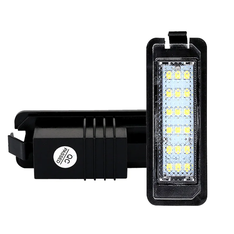 2Pcs For Seat Altea XL 2006-2015 Leon2 2005-2012 Leon3 2012 ~2017 Car Led Bulbs Number License Plate Lights Lamp Canbus No Error