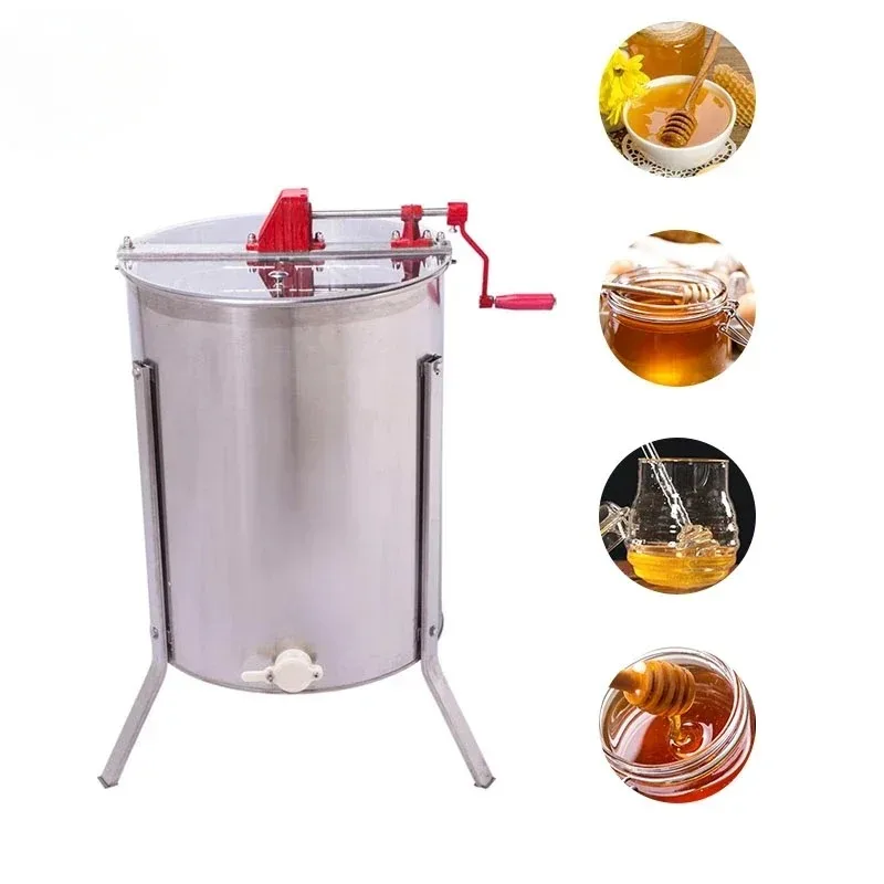 

Manual Honey Centrifuge Extractor Beekeeping Equipment for Honey Extraction