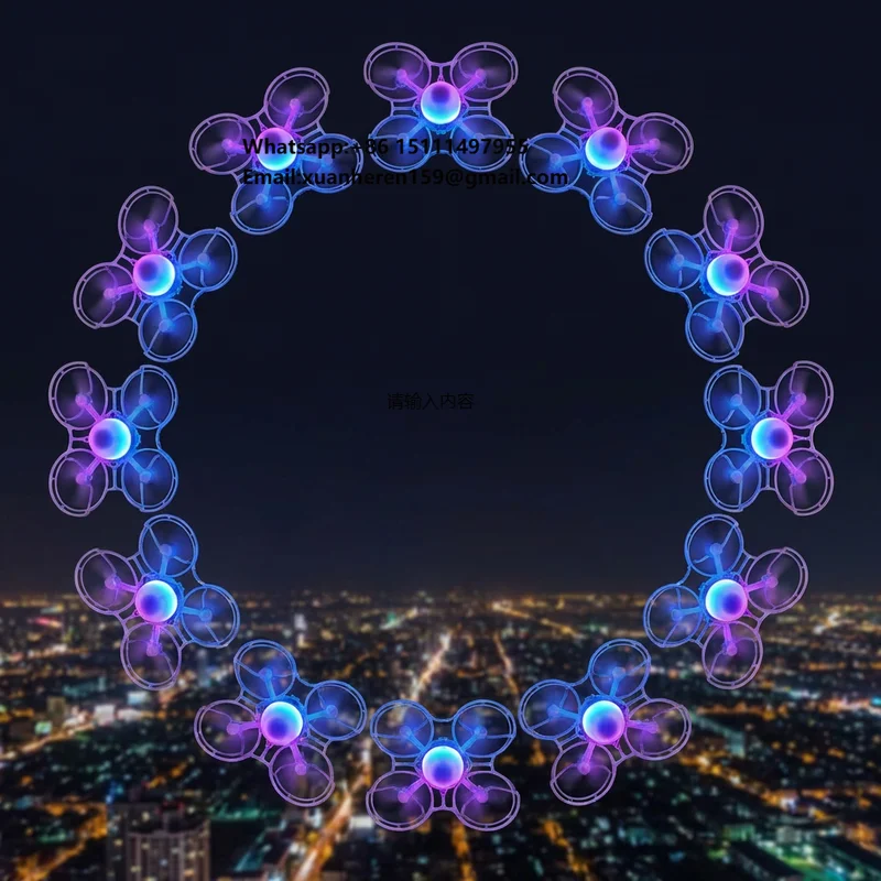 

SKYLINK Professional Swarm Drone Light Show System Programmable LED Animation Formation UAV for Event Celebration