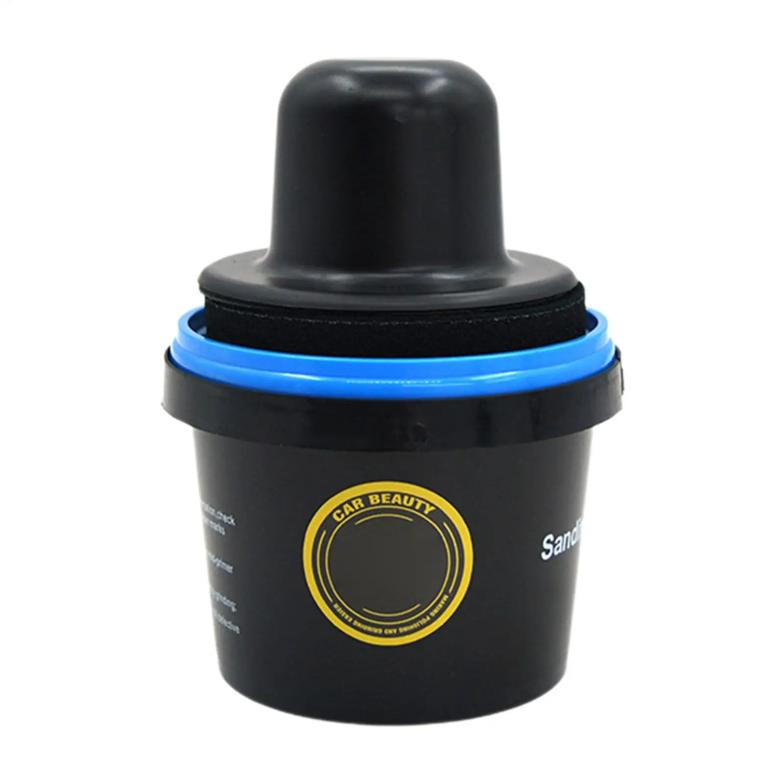 Sanding Guide Coat Powder Leak-Proof Black Guide Coat Powder Reusable Portable Tool with Handle Multipurpose Dry Guide Coat