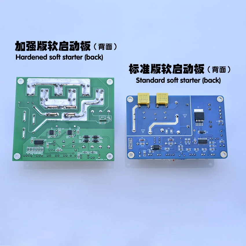 High power Class A amplifier power supply soft start board delay with temperature warning protection function learning NEC codin