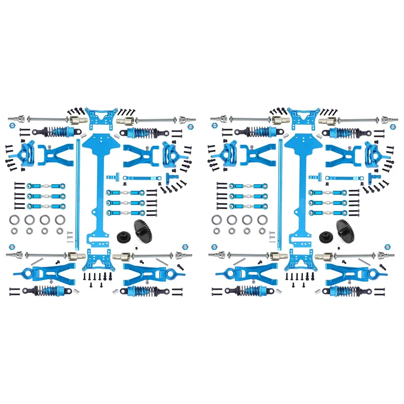 

B05B-2 Set Complete Upgrade Parts Kit For Wltoys A959 A969 A959-B A969-B A979-B K929-B 1/18 RC Car Replacement Accessories,B