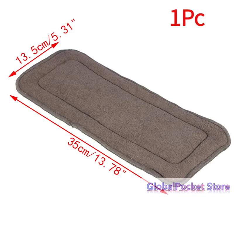 [TG823]Washable Adult  5 Layers Bamboo Charcoal Cloth Nappy Liner Insert Pad