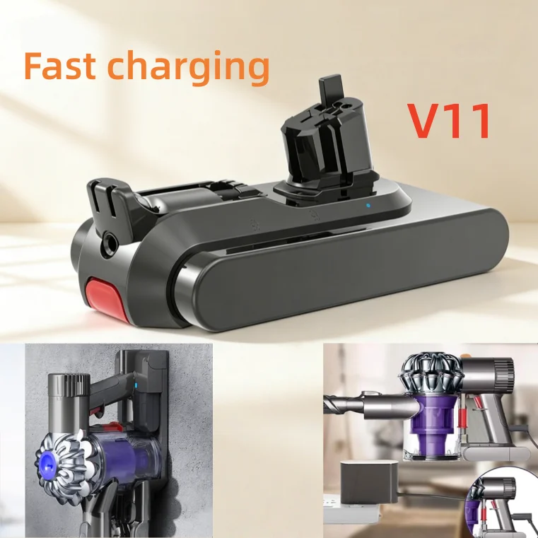 

Replacement Battery 25.2V for Dyson V11 Vacuum Cleaner SV14 SV15 SV17 Cordless Stick Handheld High Capacity Li-ion Power