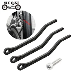 MUQZI Ultra-light Chain Guide Carbon Fiber Chain Stabilizer Drop Keeper for Road Bike Chain Catcher Anti-chain Drop Device