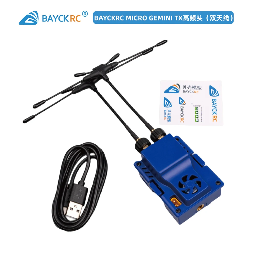 

BAYCKRC Micro 900/2400 Dual Band GEMINI TX ExpressLRS Transmitter 868/915MHz/2400MHz