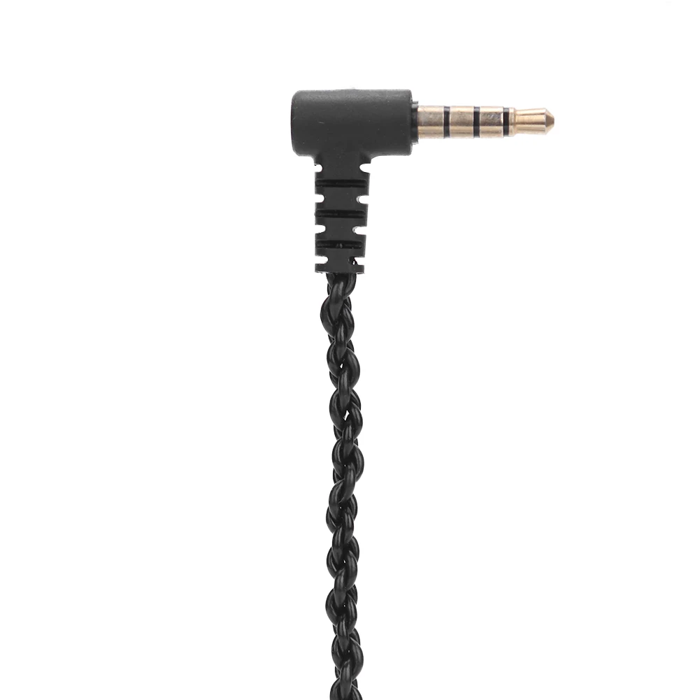 ["Weston 1964 UE3X UE18 W4R Cabo de fone de ouvido de cobre de cristal único Portabilidade Portabilidade conveniente 0,78 mm Fio misto de 2 pinos com microfone"]