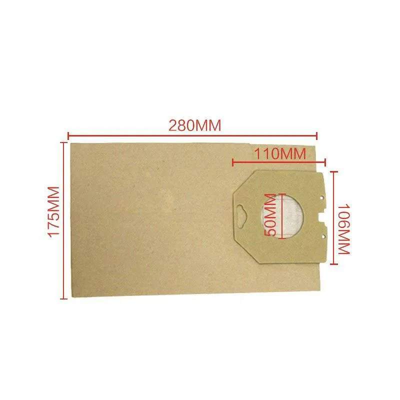 10pcs HR6938 Vacuum Cleaner Parts for Филлипс HR6320/HR6373/TC400/TC615/TC874/TC979/TC999/T300/T800/Vision Paper Bag Dust Bag