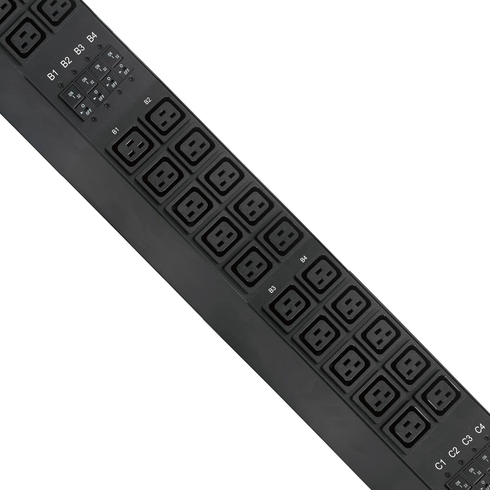 60 C19 Outlet PDU with 125A Capacity for Data Centers and High-Performance Equipment