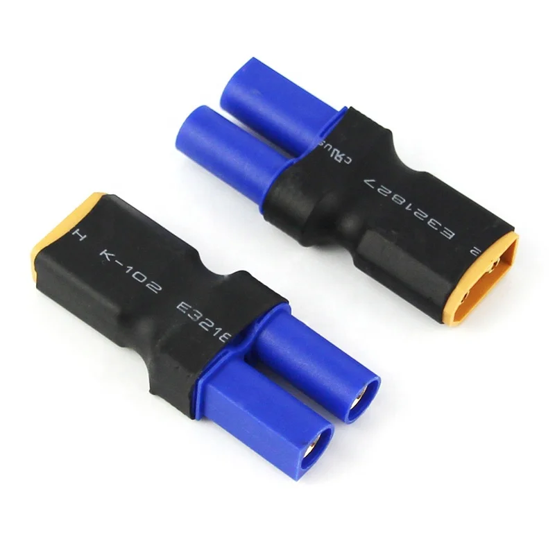 10PCS Vergaren XT60 Om EC5 Vrouwelijke Mannelijke Connector Plug Geen Draad Adapter Voor DIY RC Lipo Batterij Controle voor Elektrisch Speelgoed