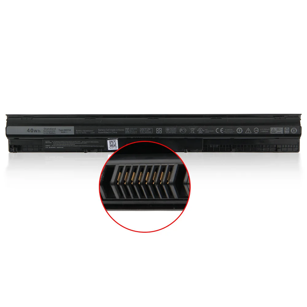 بطارية بديلة M5Y1K K185W لأجهزة Dell Inspiron 3451 5451 5551 5555 5558 5559 5755 5758 3558 40Wh