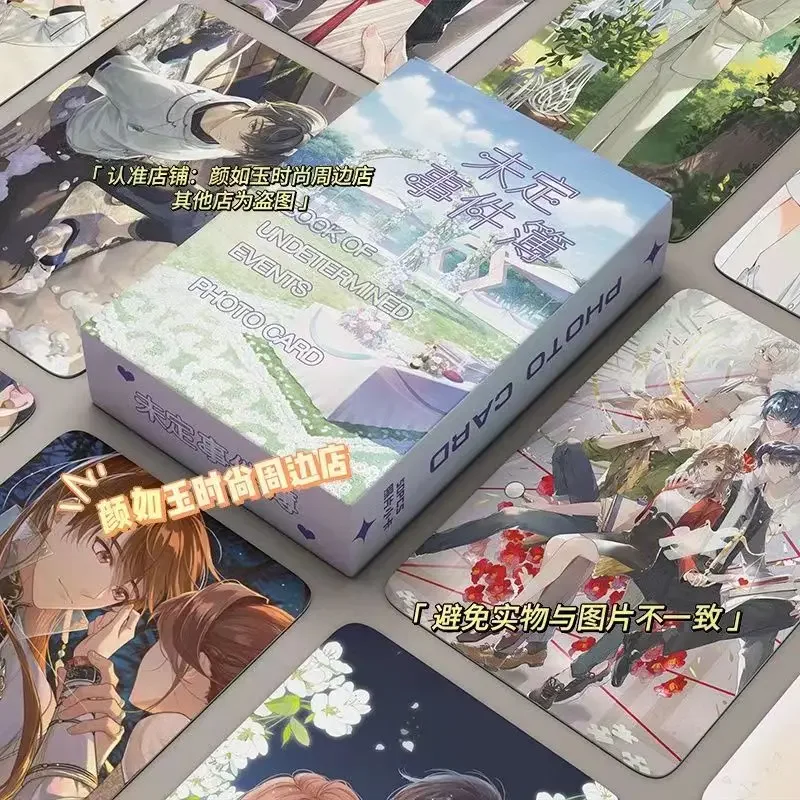 New 50Pcs/Set Game Tears of Themis Double Sided Printing Card Luke Pearce Artem Wing Vilhelm Laser Cards for Gift collection
