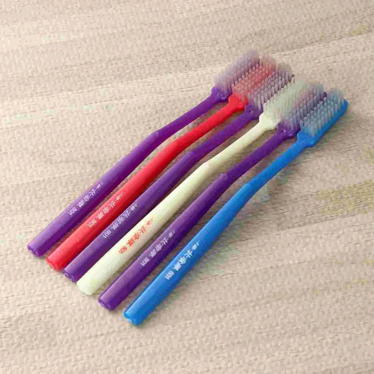 Hard Firm Adults Cleaning Toothbrushes Adult Premium Manual Teeth Oral Extra Reach Huge Toothpicks Travel Full