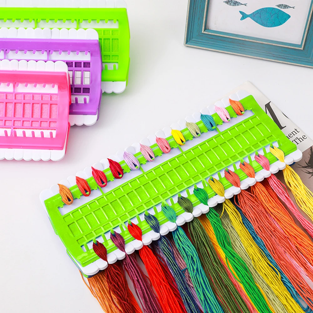 50-Position Embroidery Thread Organizer Embroidery Thread Storage Rack Organizer