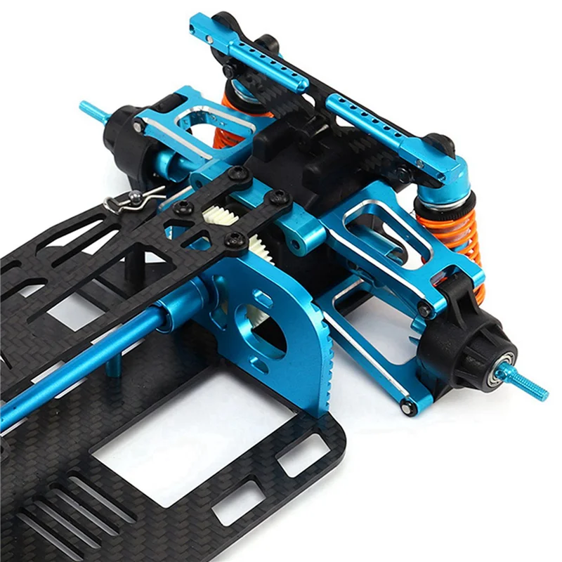 AA60-4Pcs لوحة البطارية المعدنية جبل شرائح تثبيت ل Tamiya TT01 TT-01 1/10 RC قطع غيار السيارات