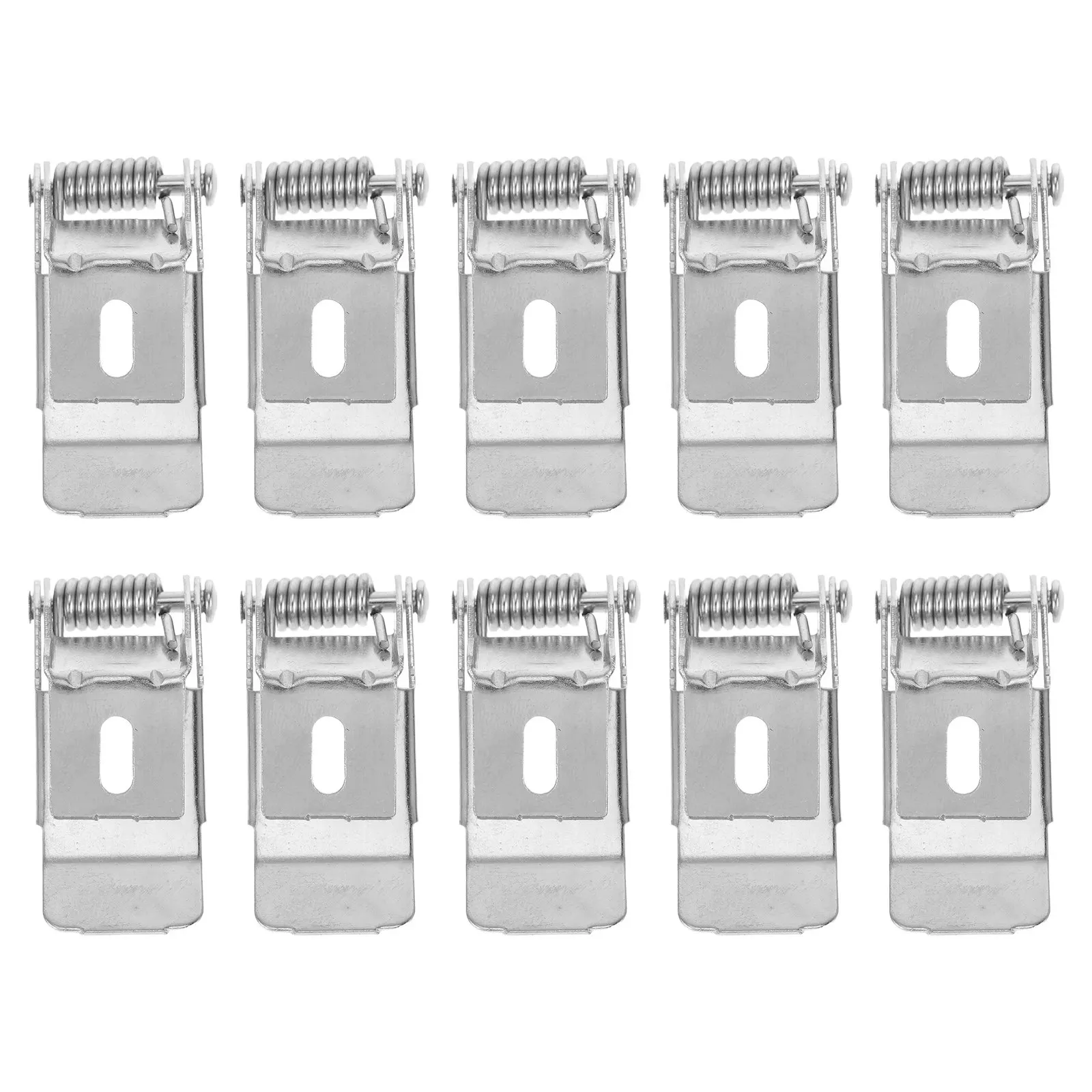 10Pcs Recessed Light Spring Clips Metal Downlight Clamp for LED Panel Retrofit Clips Fast Installation