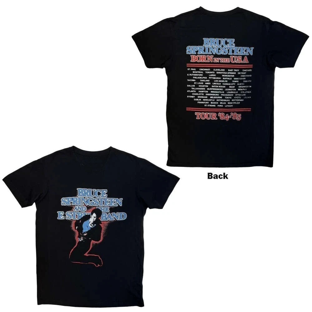 Bruce Springsteen 2026 Tour Fan Gifts, Unisex Print Casual Daily Wear, Short Sleeves