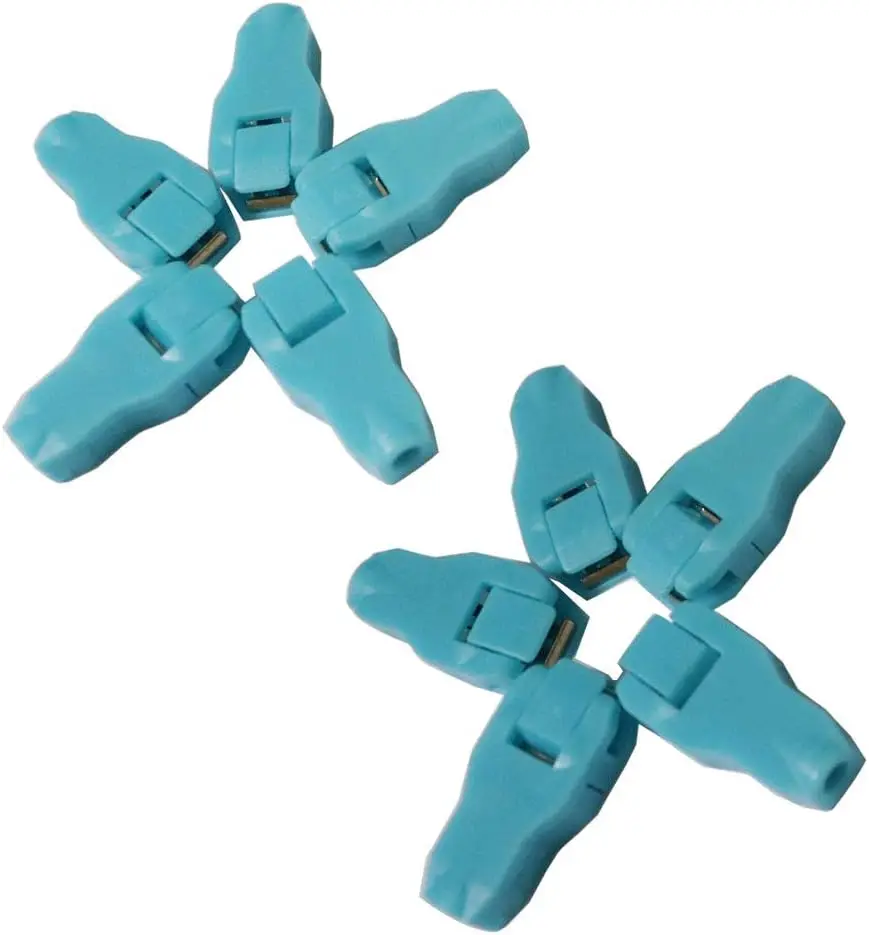 Multi-use Electrode Clip,Red,for 3.0/4.0/snap/Grabber/tab. 10 Piece/Bag