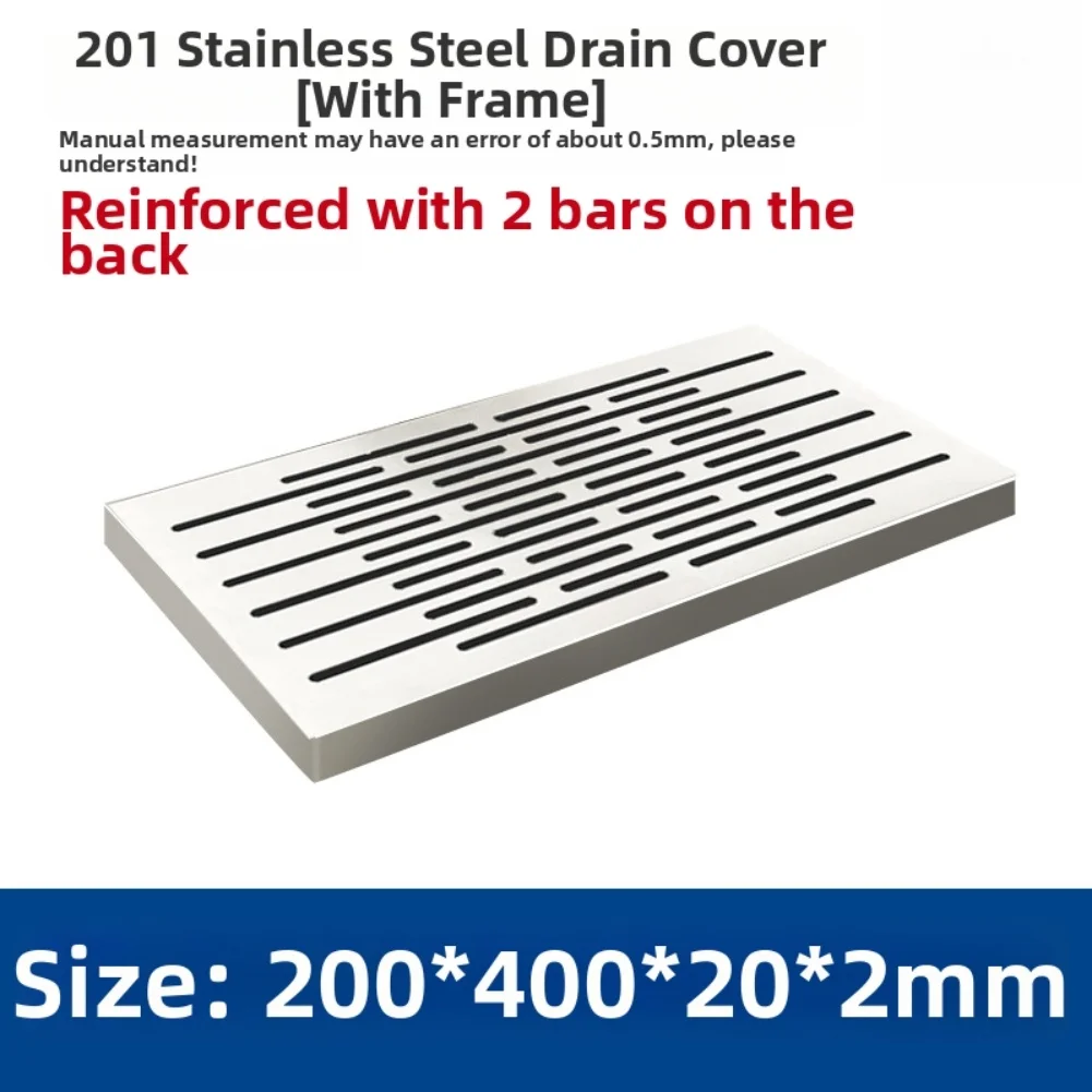 Drain Cover Constructed from 201 Stainless Steel for Long-Term Performance in Harsh Weather and High-Moisture Conditions