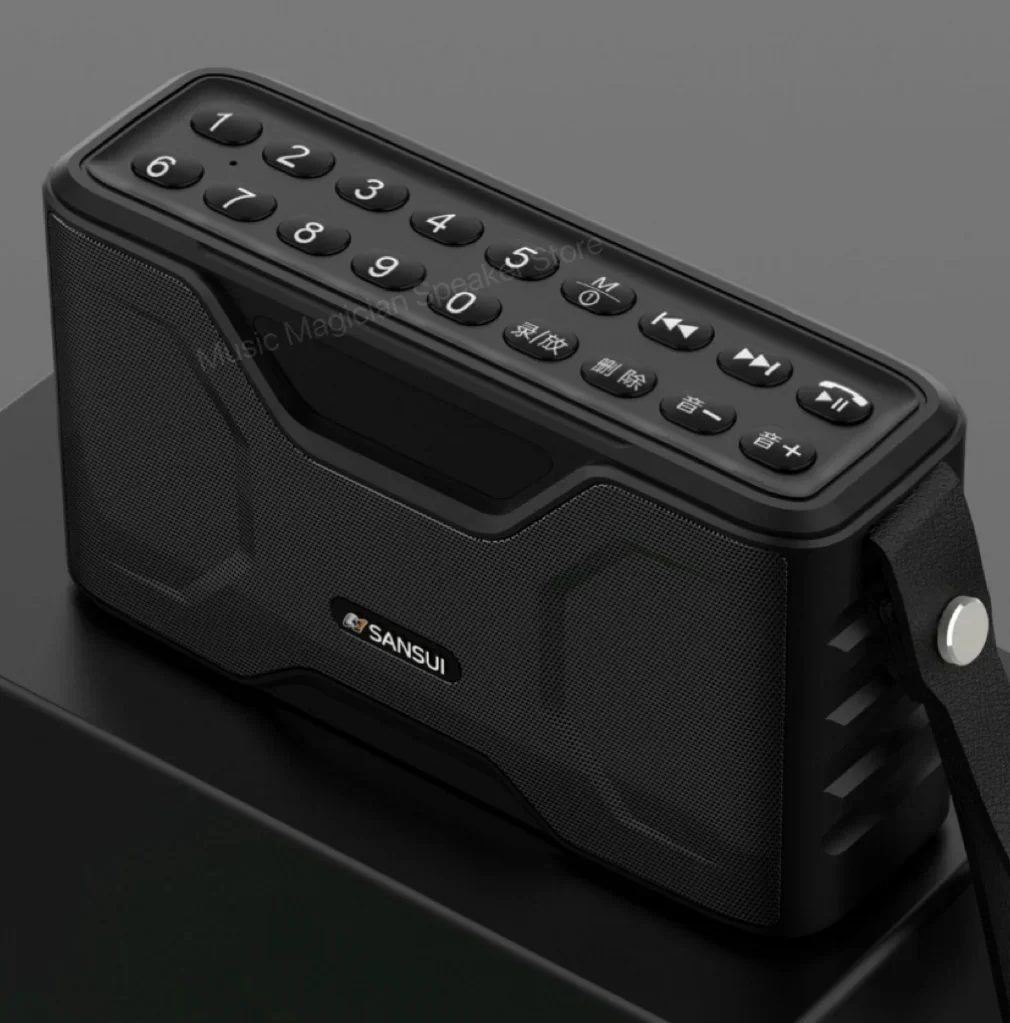 SANSUI F71 Wireless Bluetooth Speaker Portable Steel Cannon USB
