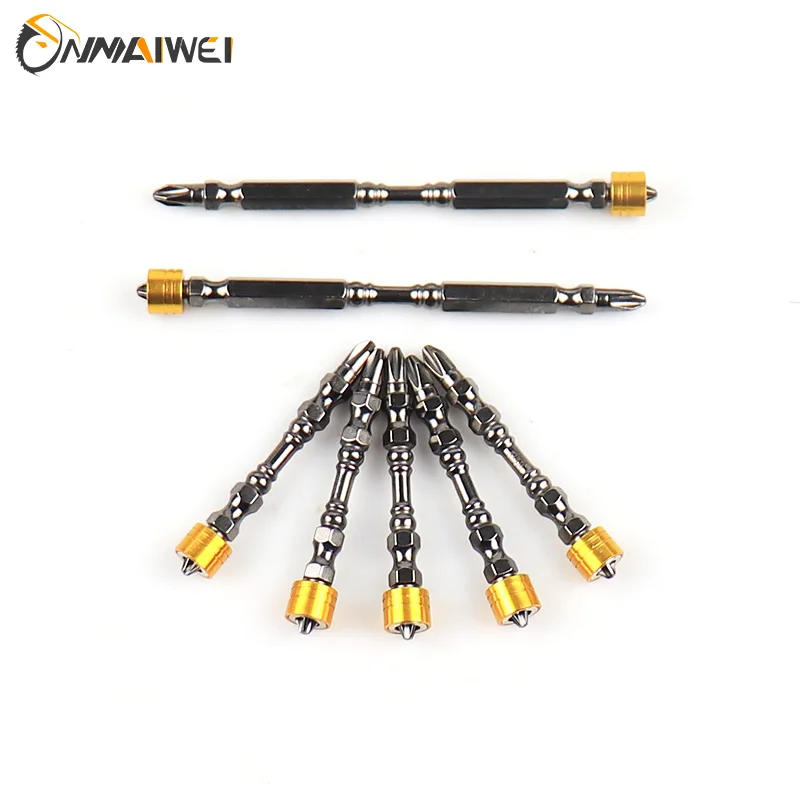 Strong Magnetic Screwdriver Bit Set 10pcs 65/110mm Phillips Electronic Screwdriver Bits For Plasterboard Drywall Screw Driver