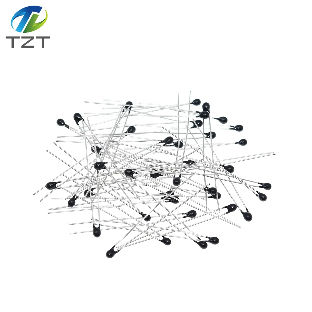 TZT 10/20/30pcs NTC Thermistor Thermal Resistor MF52 NTC-MF52AT 1K 2K 3K 4.7K 5K 10K 20K 47K 50K 100K 5% 3950B 1/2/3/4.7/K Ohm R