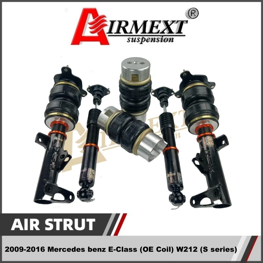 

AIRMEXT Air Struts/For 2009-2016 Mercedes benz E-Class (OE Coil) W212 (S series)/Air Ride/Auto Parts/Neumatic/Shock Absorber