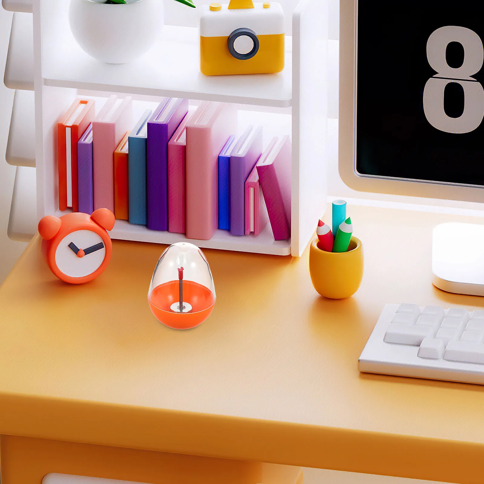 

Tumbler Physics Balance Toy Set Balanced Plastic Ball Wobbling Gravity Science Experiment Child Education