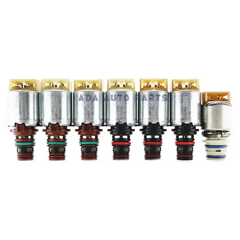 7Pcs Original 6R80 6 Speed Transmission Solenoid Valve Kit For Ford F150 Raptor With One-Way Clutch