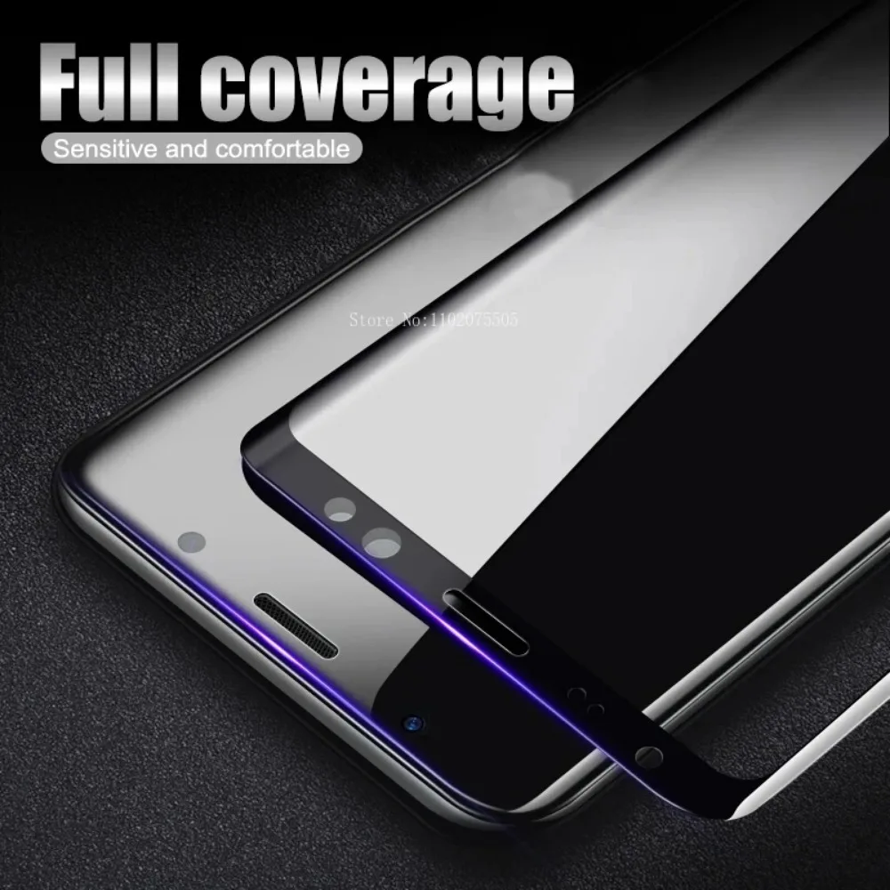 2Pcs Curved Tempered Glass For Samsung Galaxy S23 S24 S20 S21 S22 Plus Ultra FE Screen Protector Note 10 9 20 Plus S10 S9 Glass