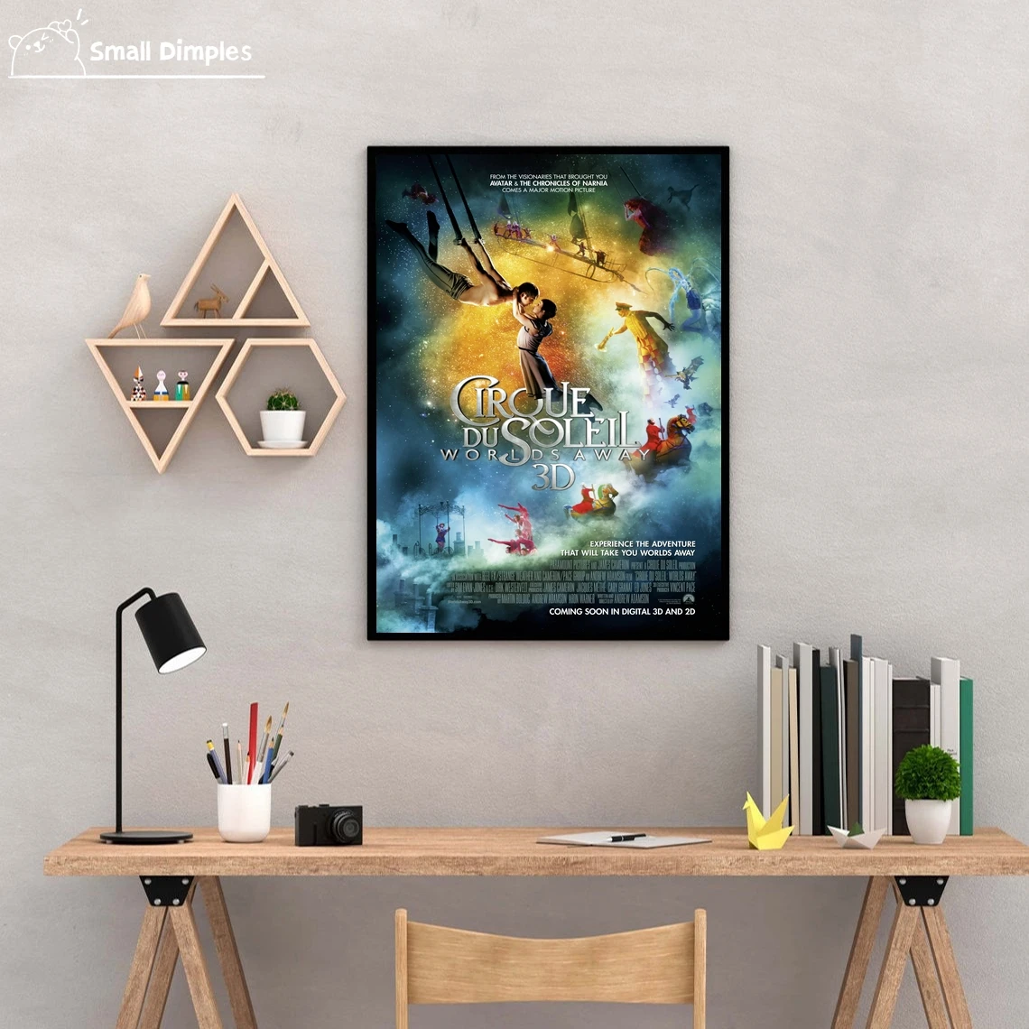 Cirque Du Soleil Worlds Away Diaries Movie Poster Canvas Art Print Home Decoration Wall Painting ( No Frame )