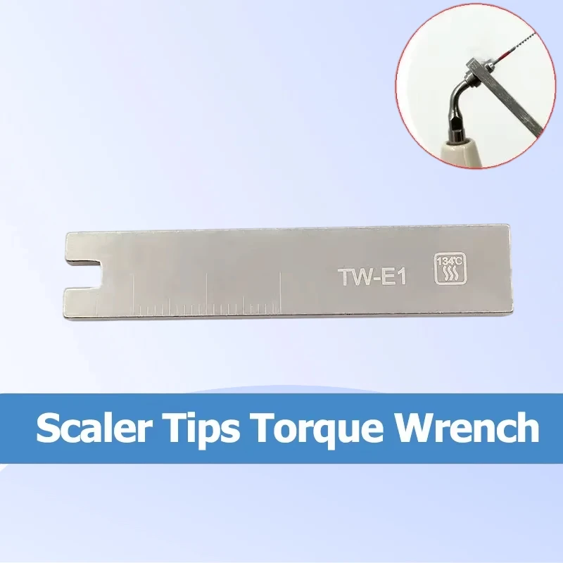 

Dental Torque Wrench Spanner Key Ultrasonic Scaler Tips Stainless Steel for Satelec Dte Ems Woodpecker Endo Tip