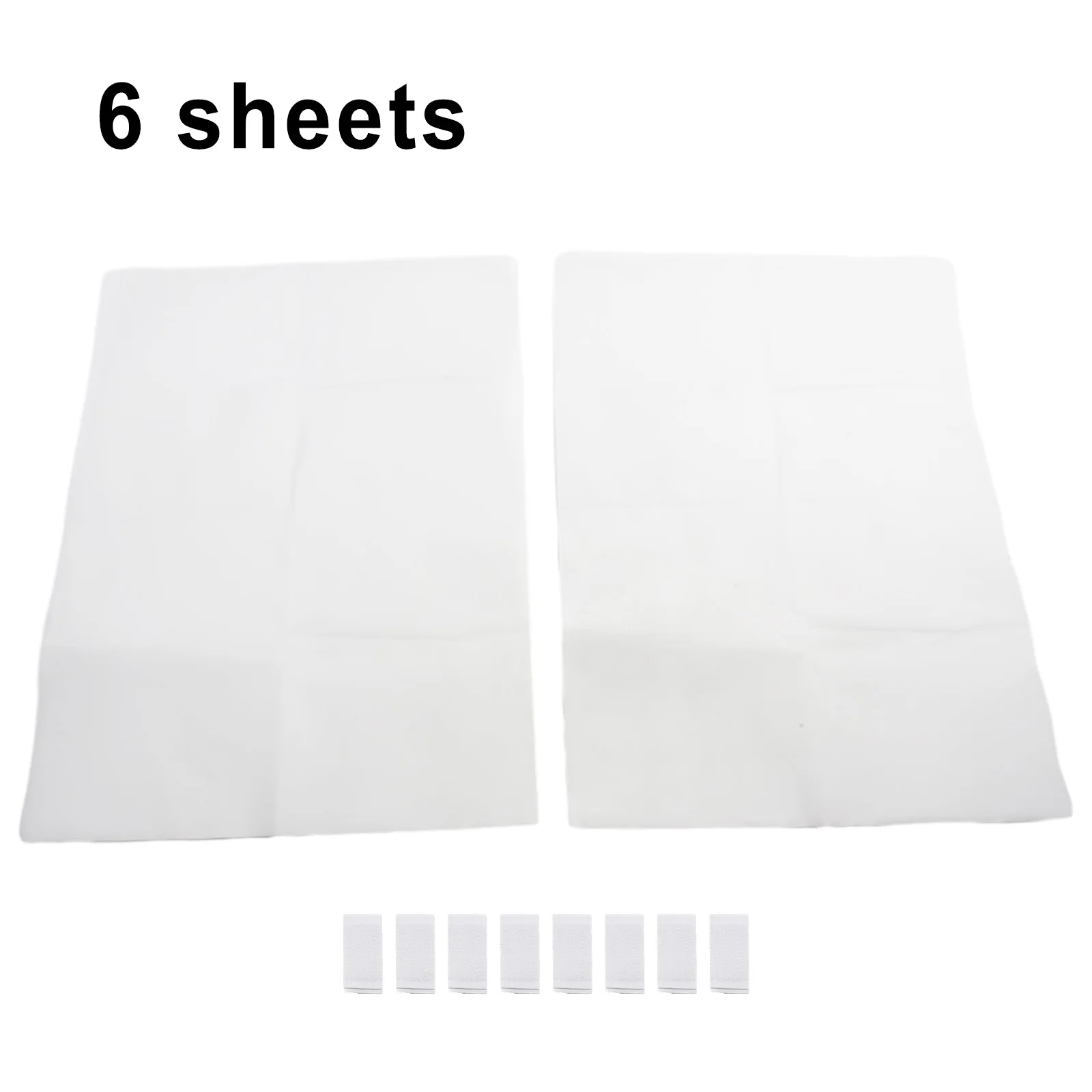 Fan Filter Paper Filter Non-woven Professional Tool White 4 Packs 46*32CM Accessories Cooker Extractor Grease Kitchen